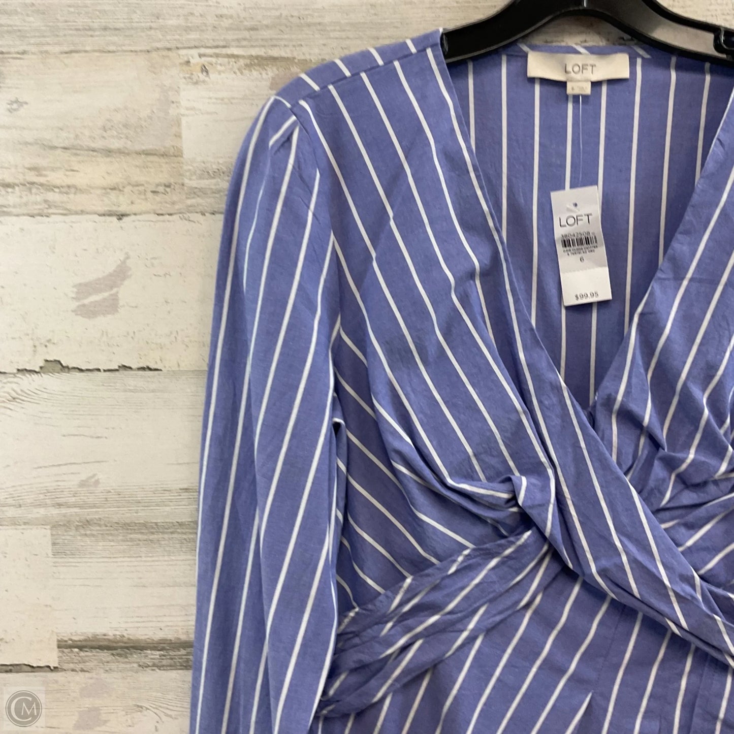 Dress Casual Maxi By Loft In Blue, Size: S