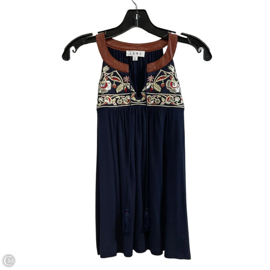Top Sleeveless By Thml In Blue, Size: S
