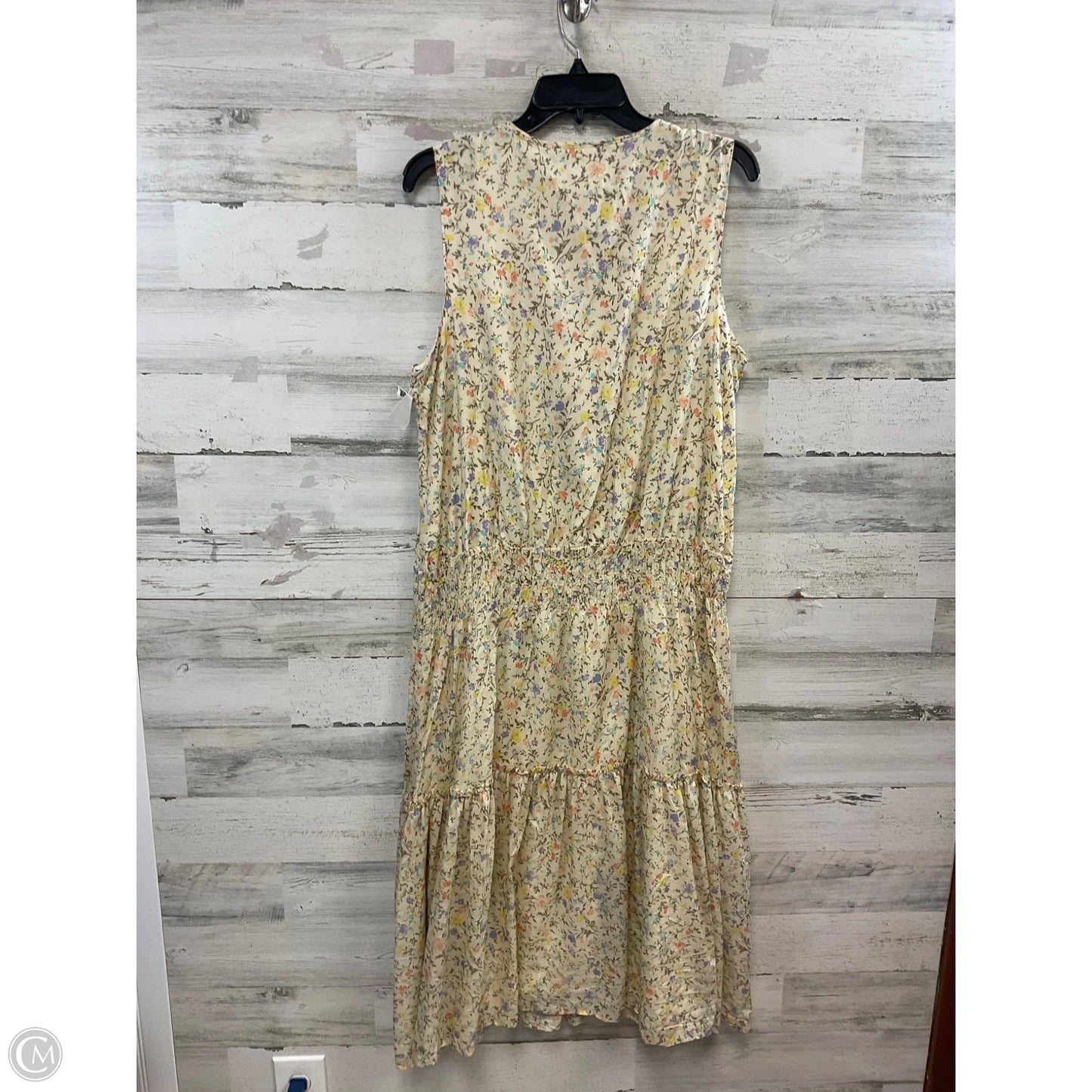 Dress Casual Maxi By Lauren By Ralph Lauren In Yellow, Size: Xl