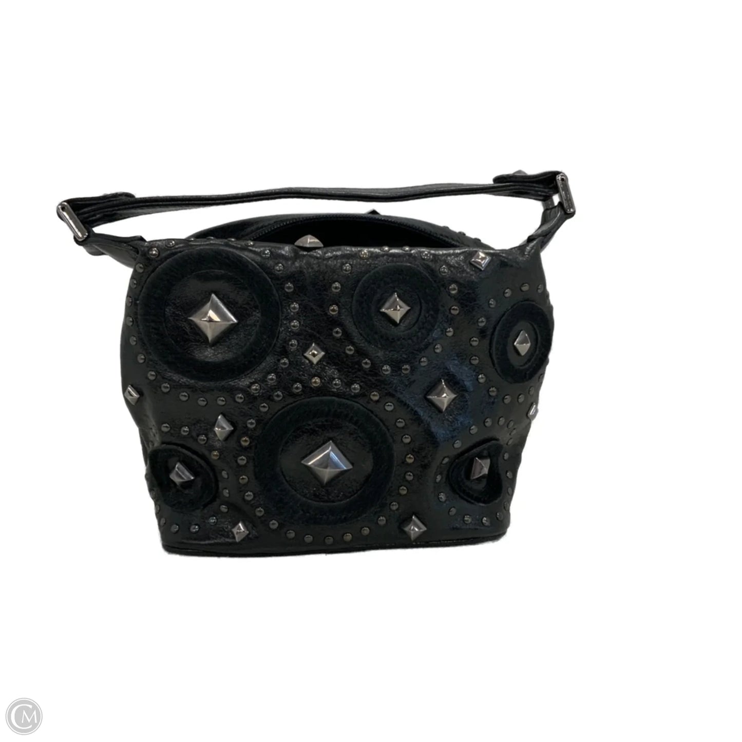 Handbag Leather By Berge, Size: Small