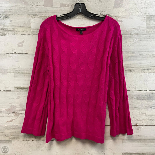 Sweater By Liverpool In Pink, Size: M