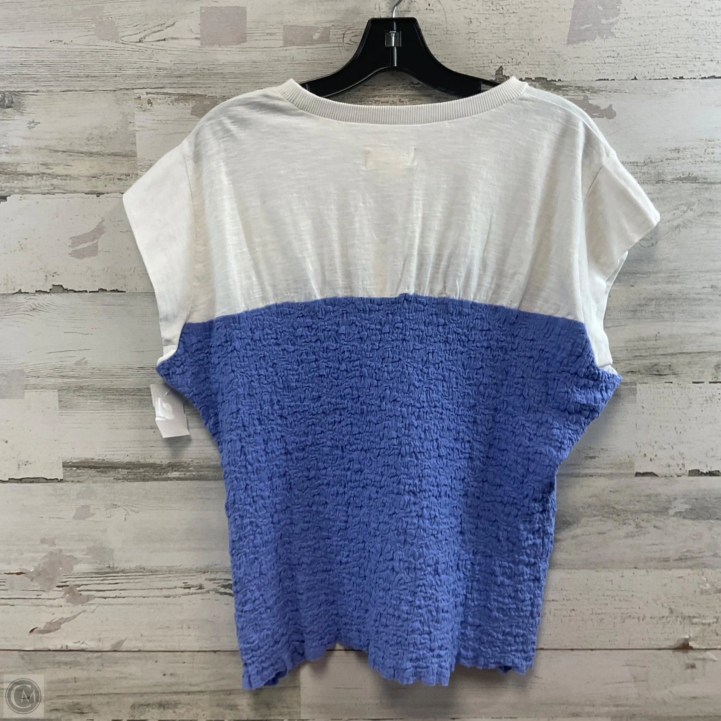 Top Short Sleeve By Maeve In Blue, Size: Xl
