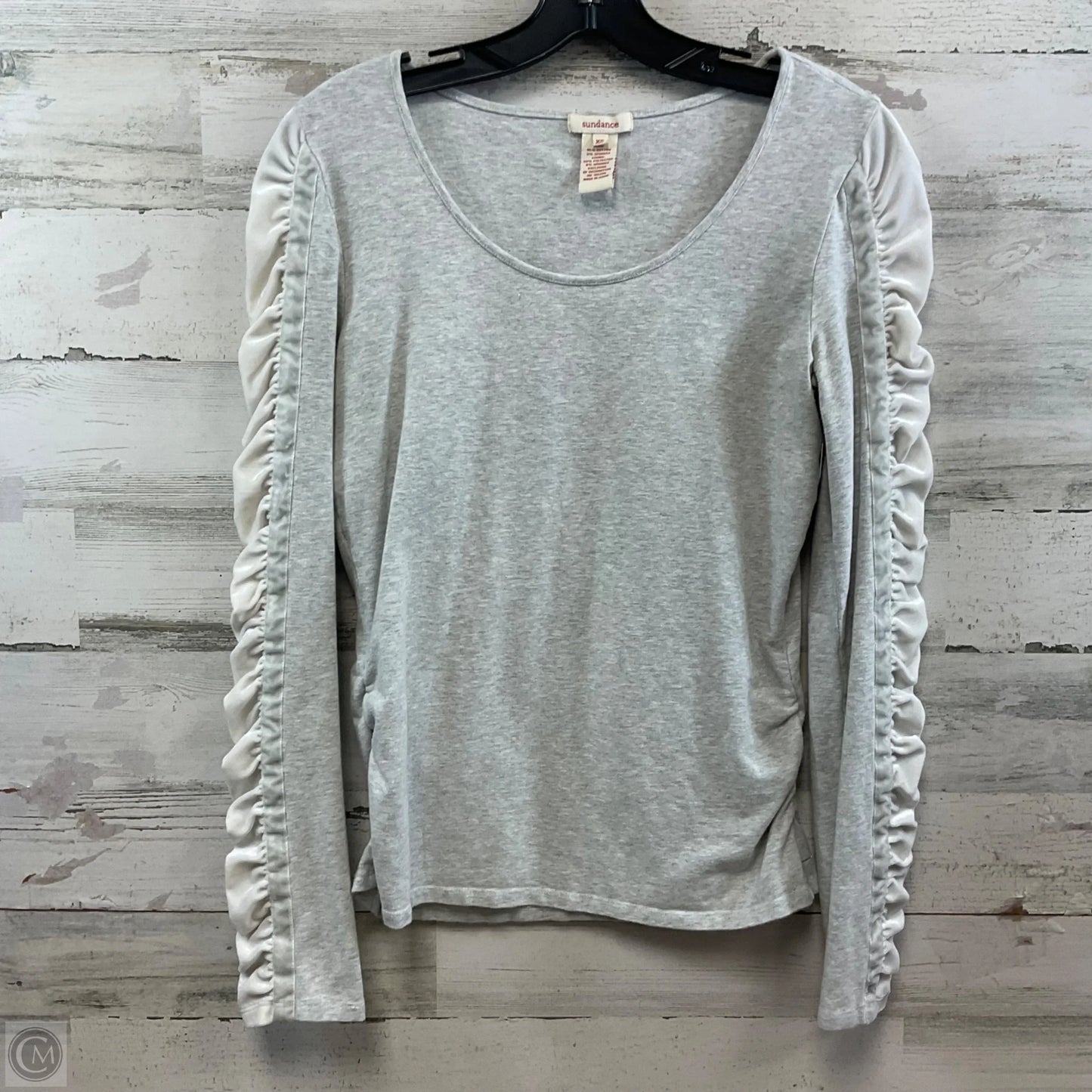Top Long Sleeve By Sundance In Grey, Size: Xs