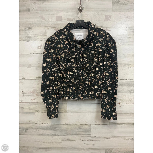 Jacket Denim By Celebrity Pink In Black Denim, Size: XXL