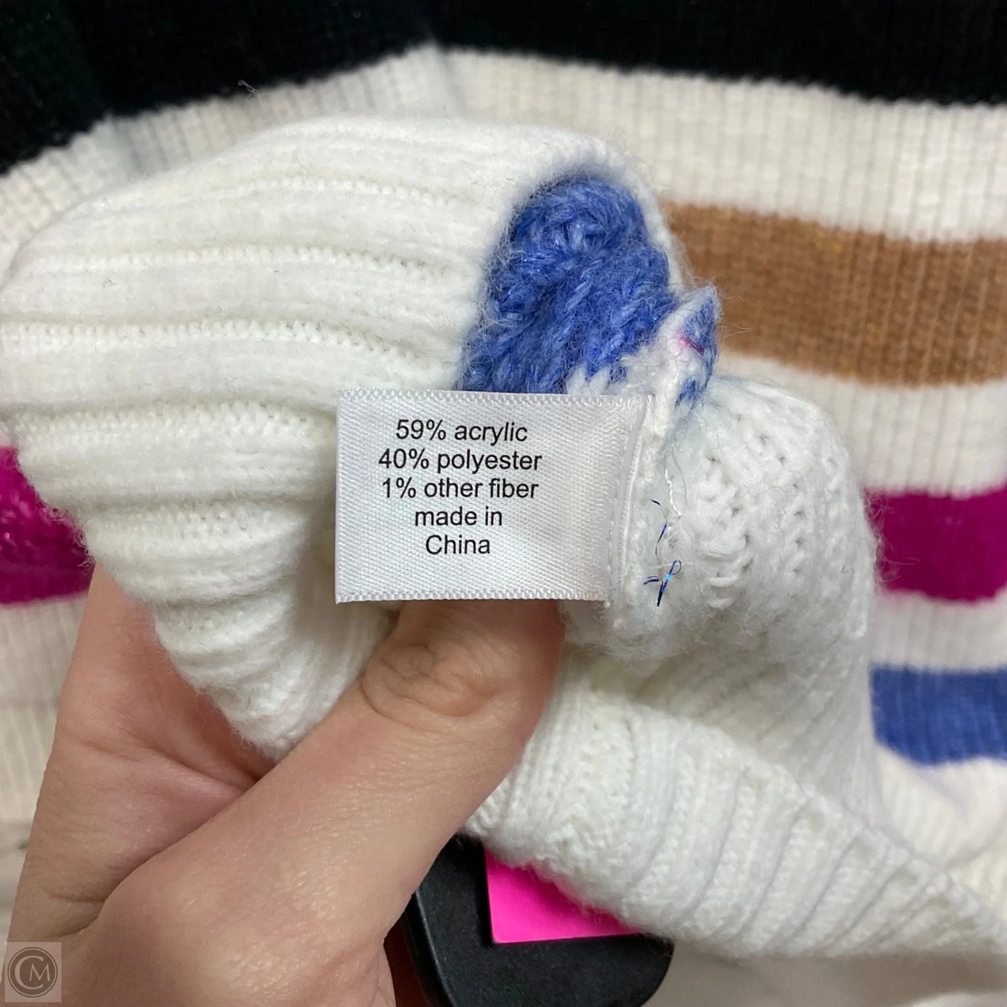 Sweater By Lane Bryant In White, Size: 4x