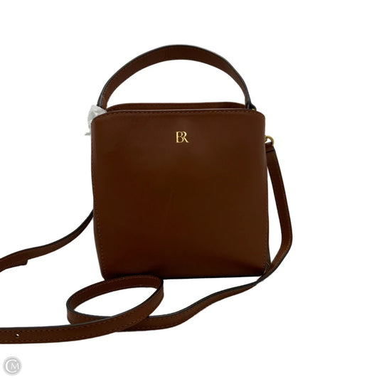 Handbag Leather By Banana Republic, Size: Medium