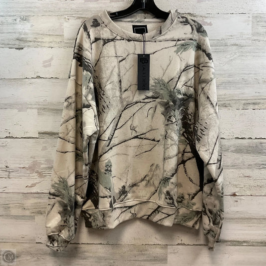 Sweatshirt Crewneck By LILY & LOTTIE In Grey, Size: M