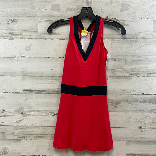 Athletic Dress By GIGI ACTIVE In Red, Size: S