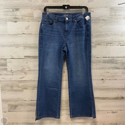 Jeans Designer By Michael Kors In Blue Denim, Size: 8