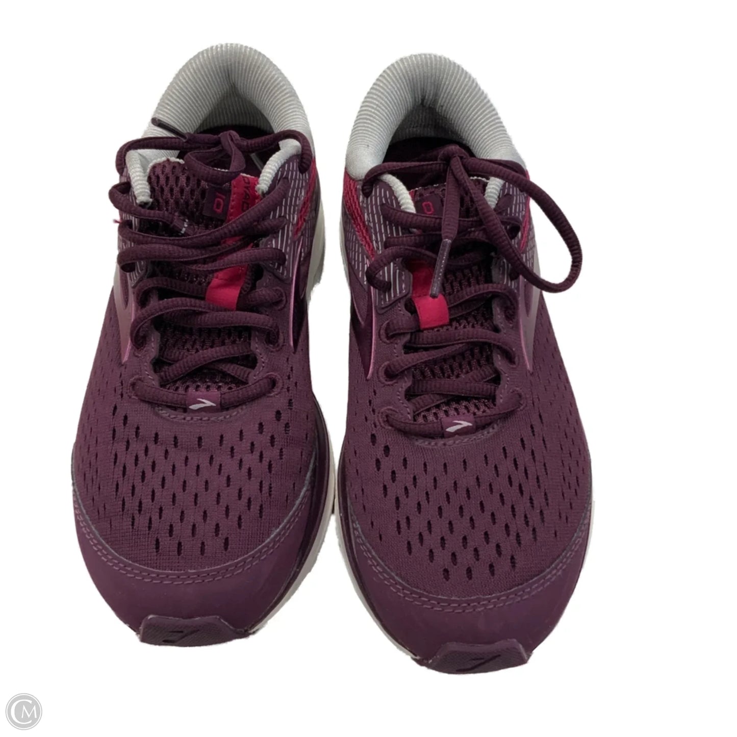 Shoes Athletic By Brooks In Purple, Size: 7.5
