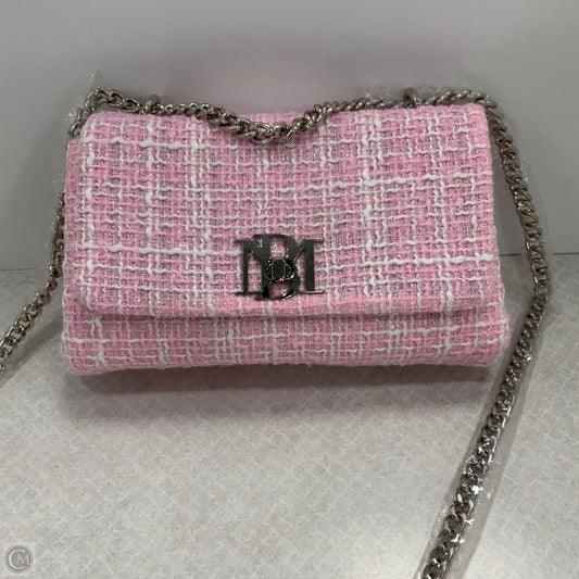 Handbag Leather By Badgley Mischka, Size: Small