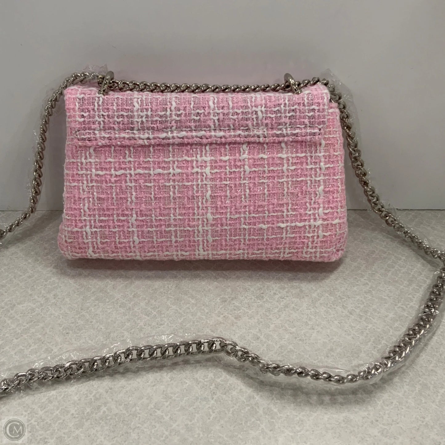 Handbag Leather By Badgley Mischka, Size: Small