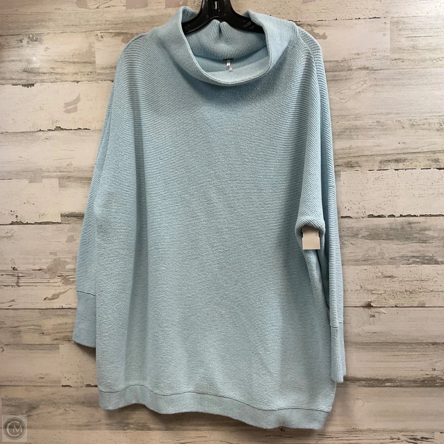 Top Long Sleeve By Free People In Blue, Size: L