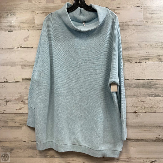 Top Long Sleeve By Free People In Blue, Size: L