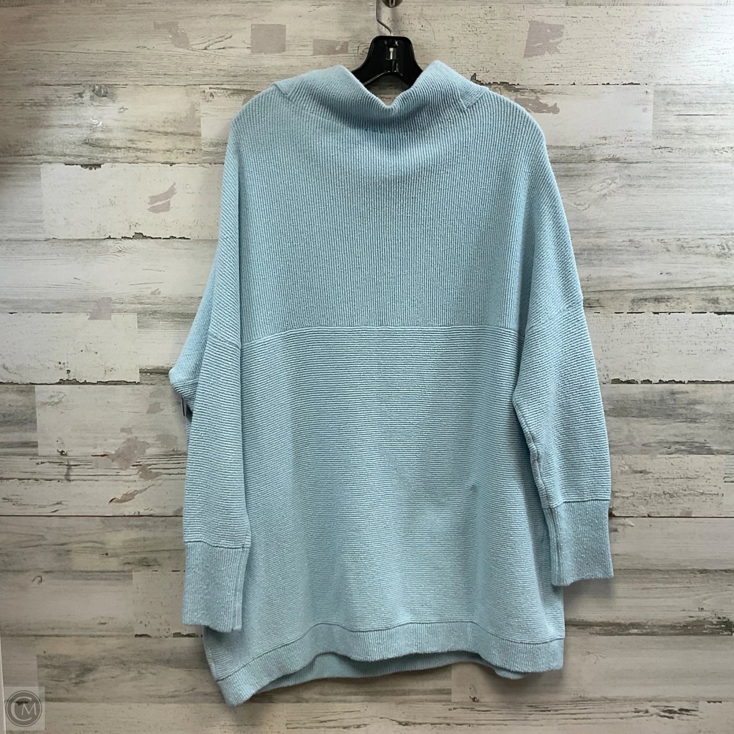 Top Long Sleeve By Free People In Blue, Size: L