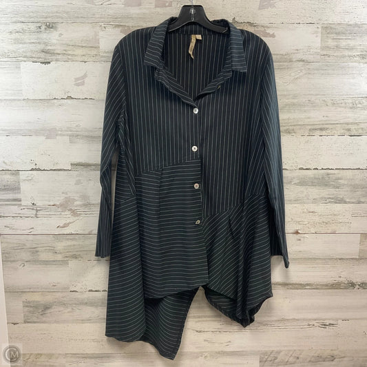 Tunic Long Sleeve By Comfy In Black, Size: L