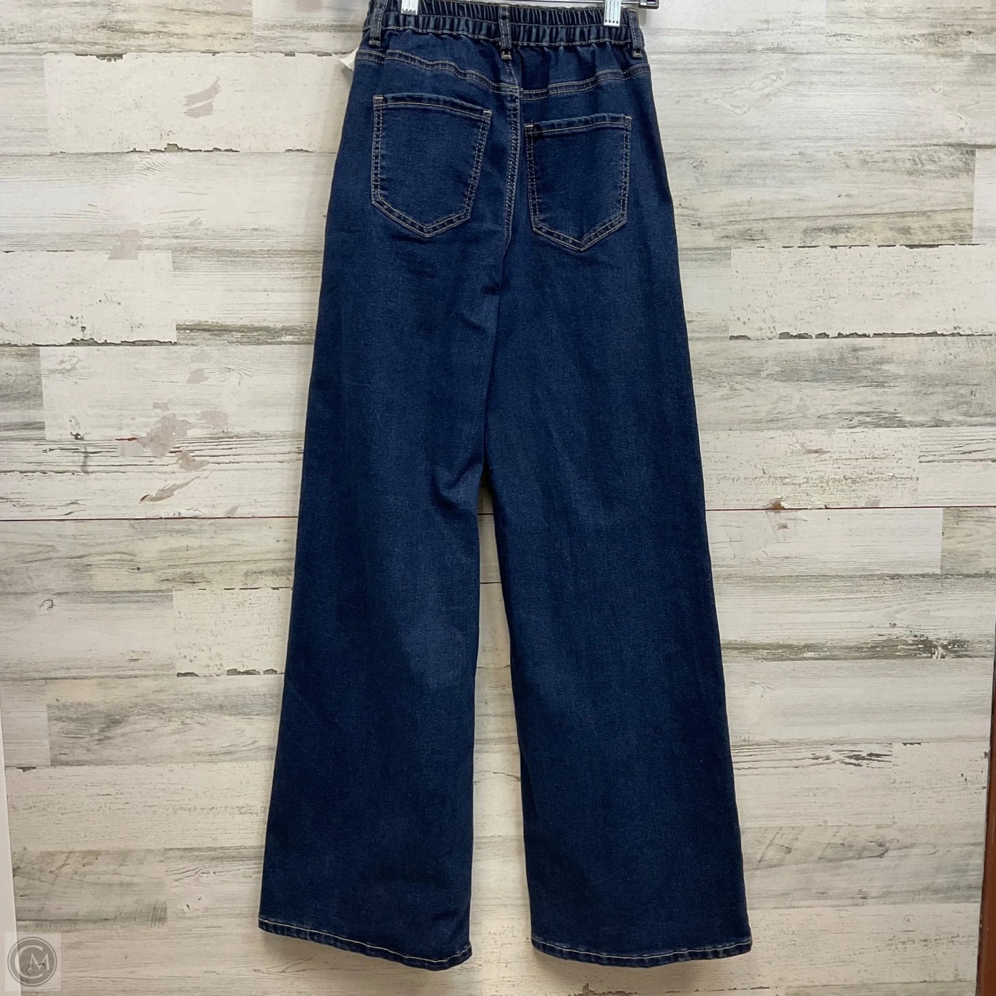 Jeans Wide Leg By Madden Nyc In Blue Denim, Size: Xxs