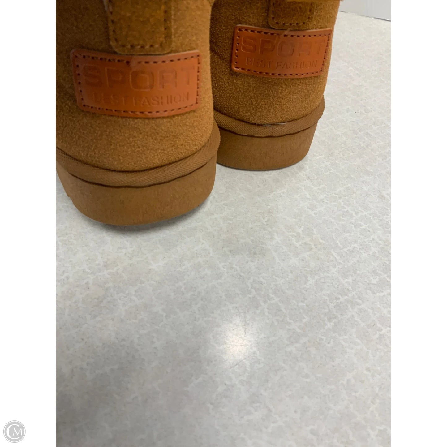 Boots Ankle Flats By Cme In Brown, Size: 11