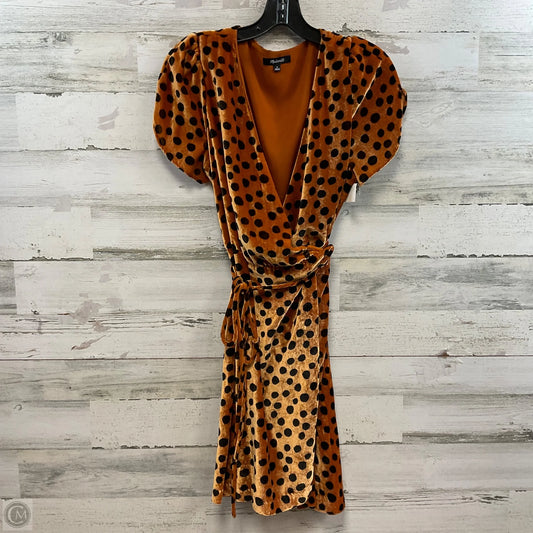 Dress Casual Short By Madewell In Orange, Size: M