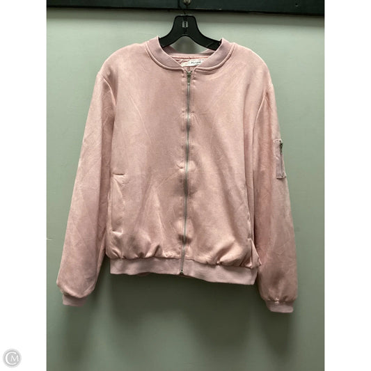 Jacket Other By Zeagoo In Pink, Size: L