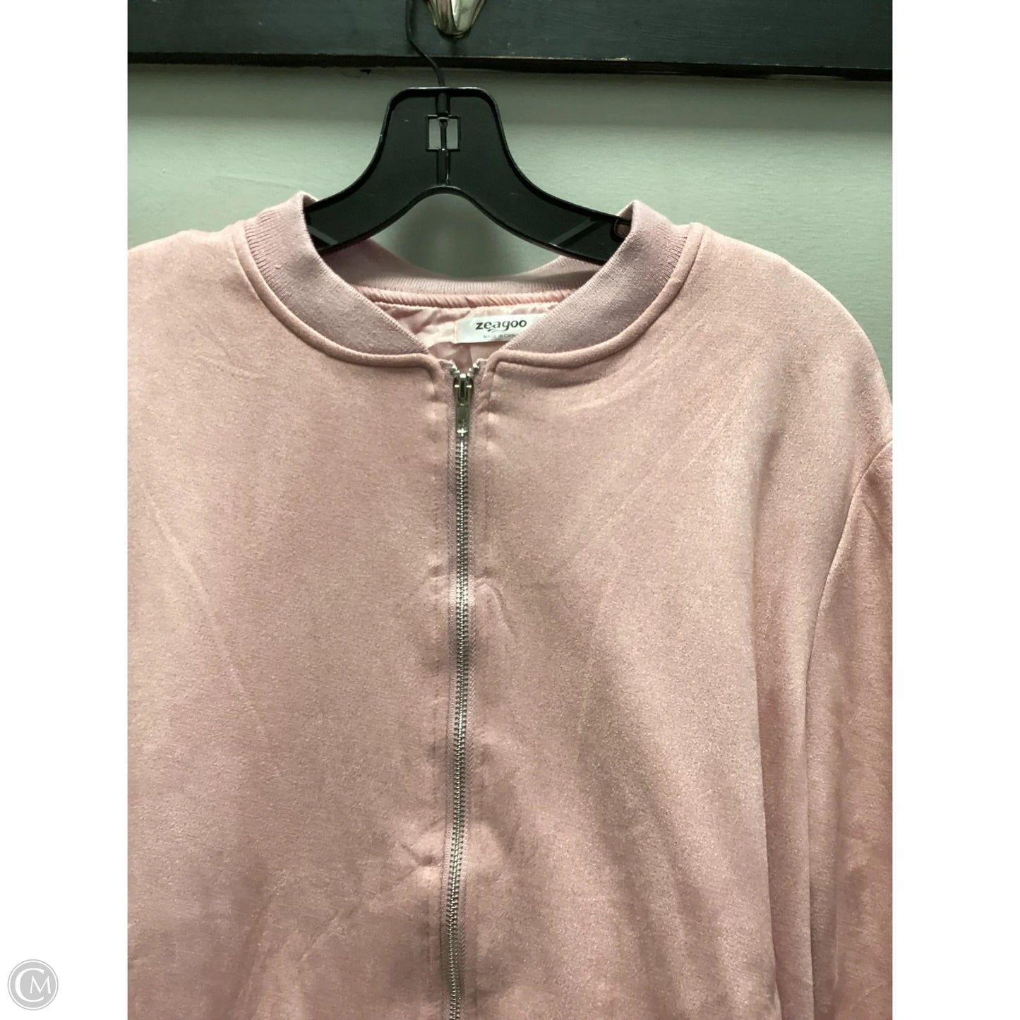 Jacket Other By Zeagoo In Pink, Size: L