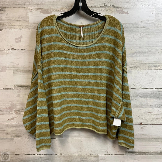 Sweater By Free People In Green, Size: Xs