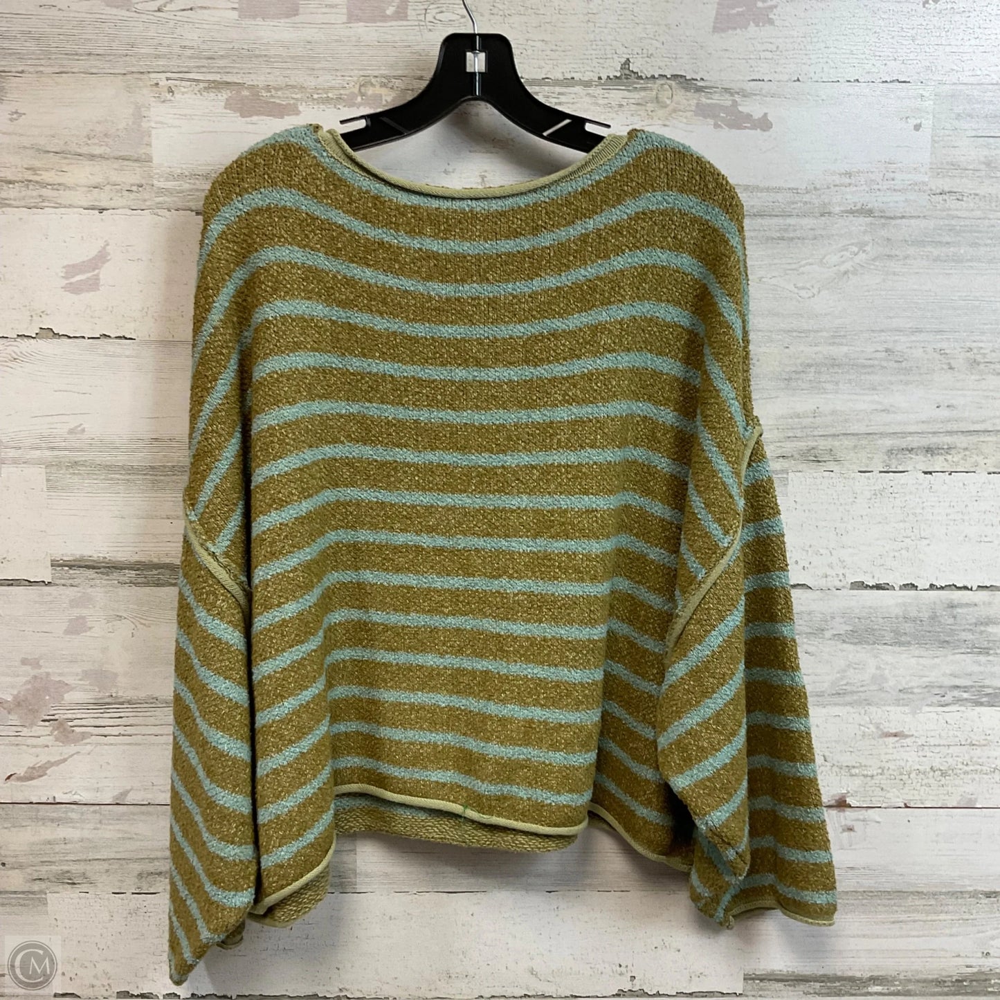 Sweater By Free People In Green, Size: Xs