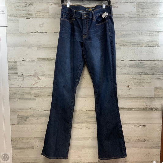 Jeans Boot Cut By Lucky Brand In Blue Denim, Size: 10