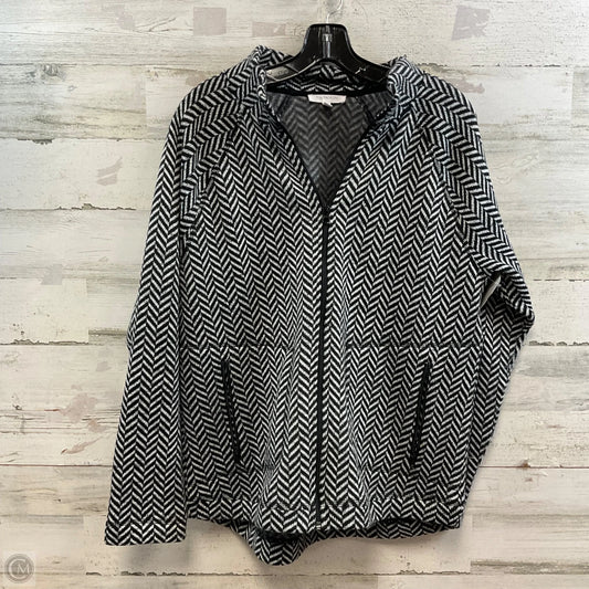 Jacket Other By Talbots In Black & White, Size: L