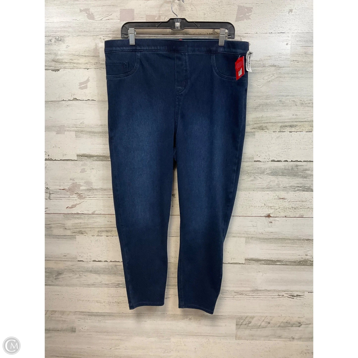 Jeans Jeggings By Spanx In Blue Denim, Size: 2x petite