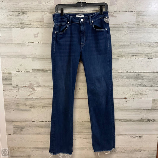 Jeans Flared By Mavi In Blue Denim, Size: 10