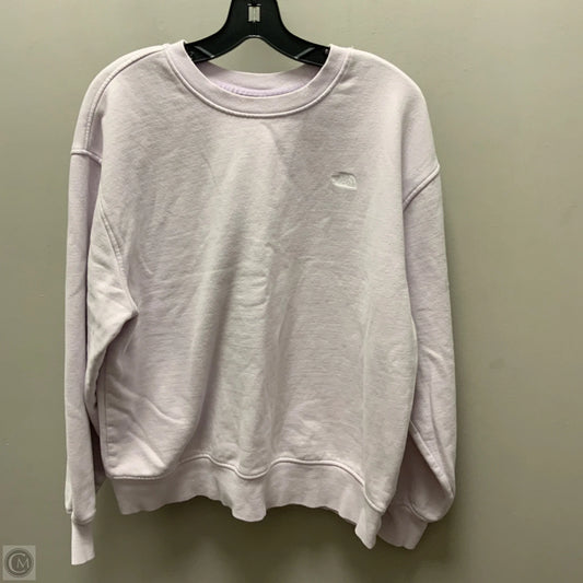 Sweashirt By The North Face In Purple, Size: S
