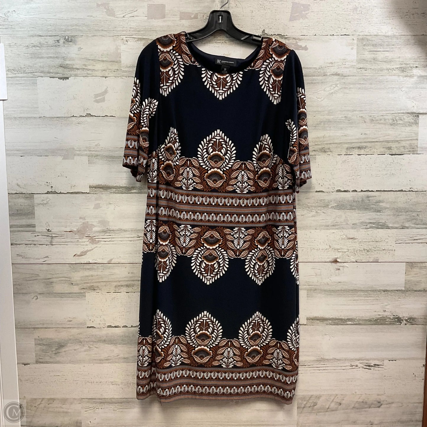 Dress Casual Short By Inc In Blue, Size: Xxl