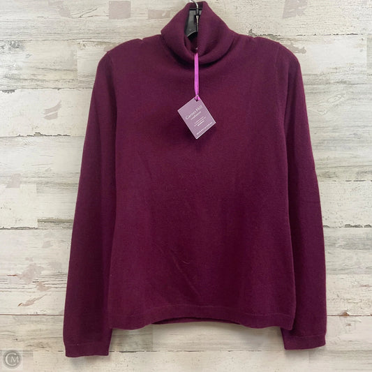 Sweater By Garnet Hill In Purple, Size: M