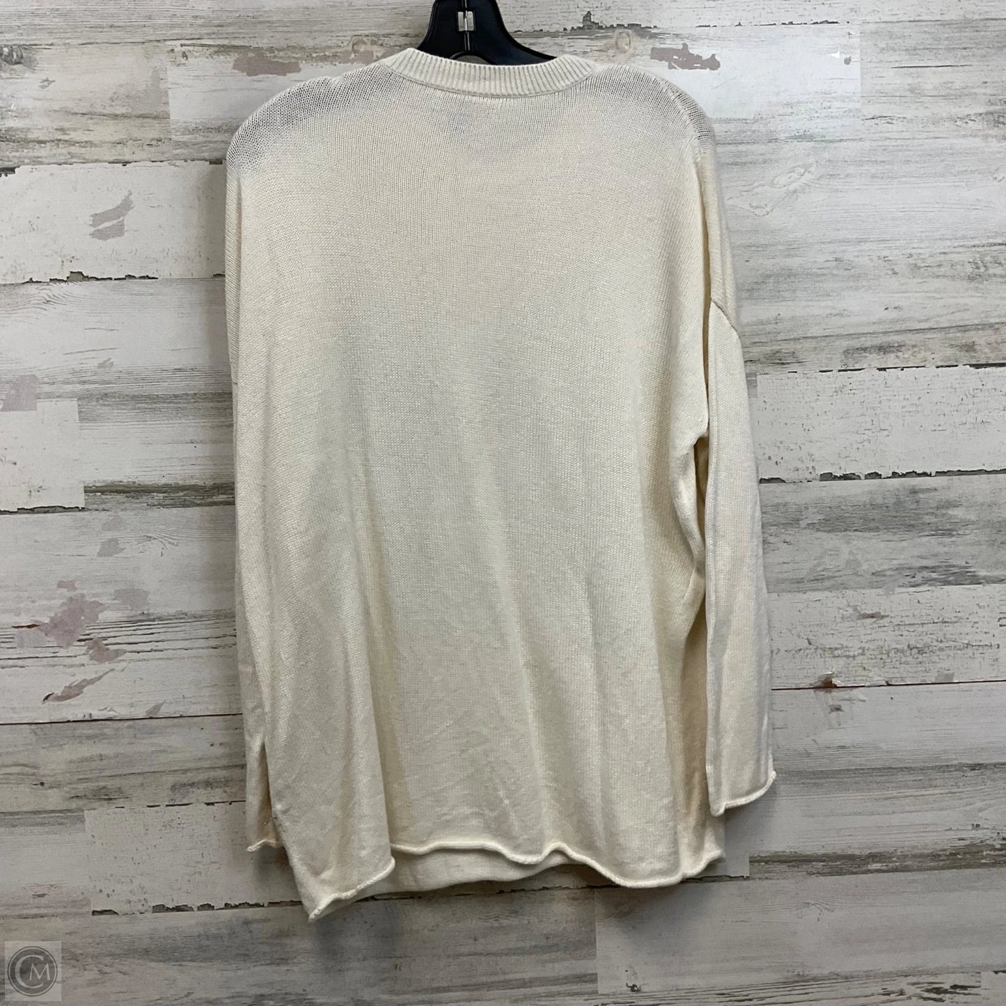 Sweater By Eileen Fisher In White, Size: S
