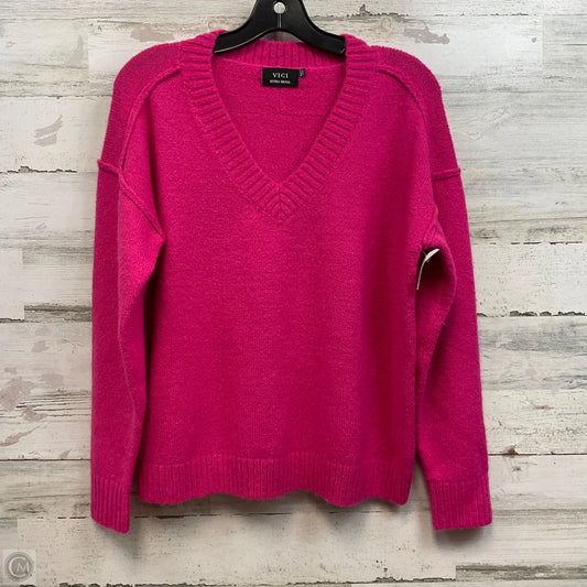 Sweater By Vici In Pink, Size: Xs