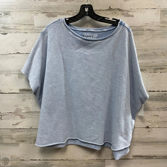 Sweatshirt Crewneck By Frank And Eileen In Blue, Size: Osfm