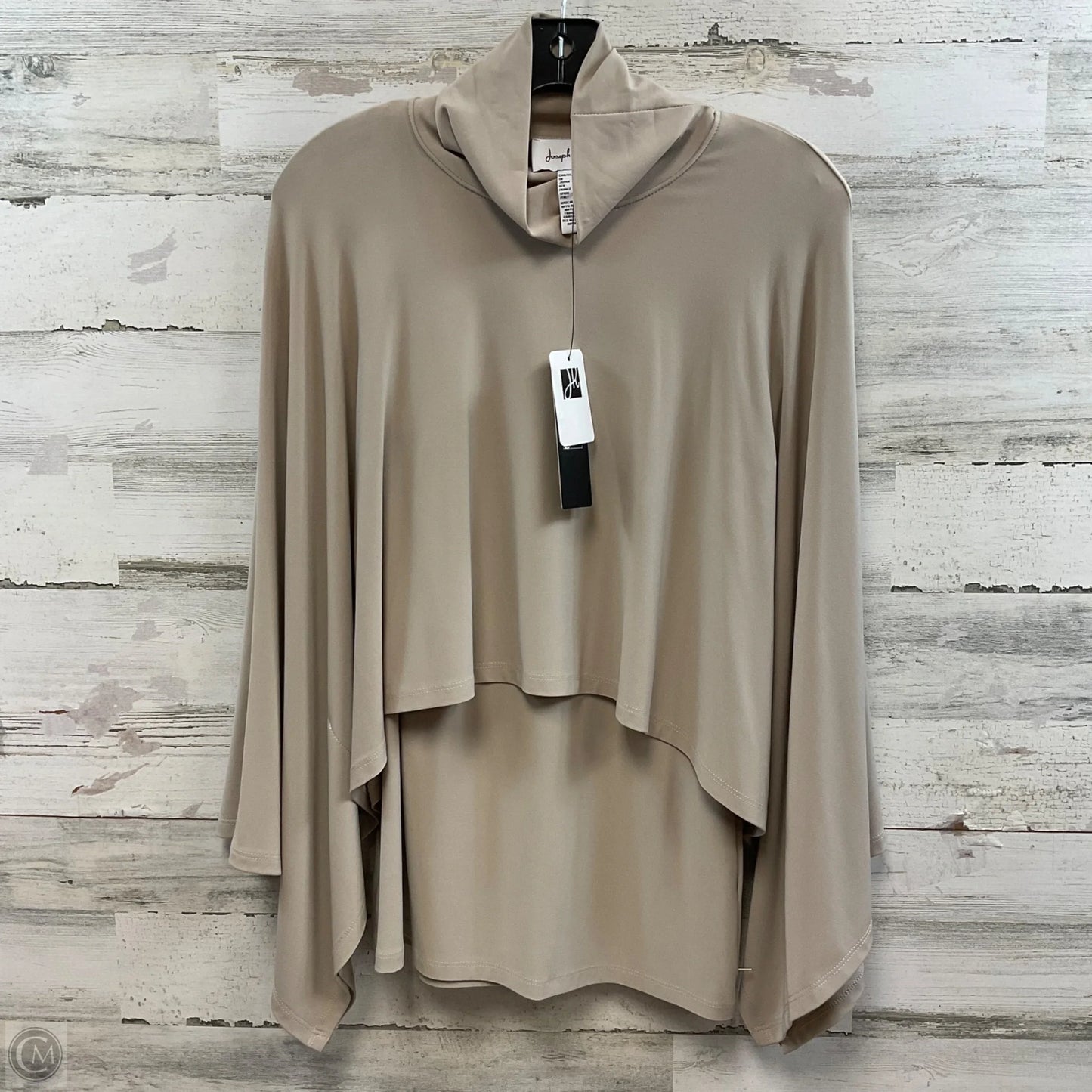 Blouse Long Sleeve By Joseph Ribkoff In Brown, Size: M