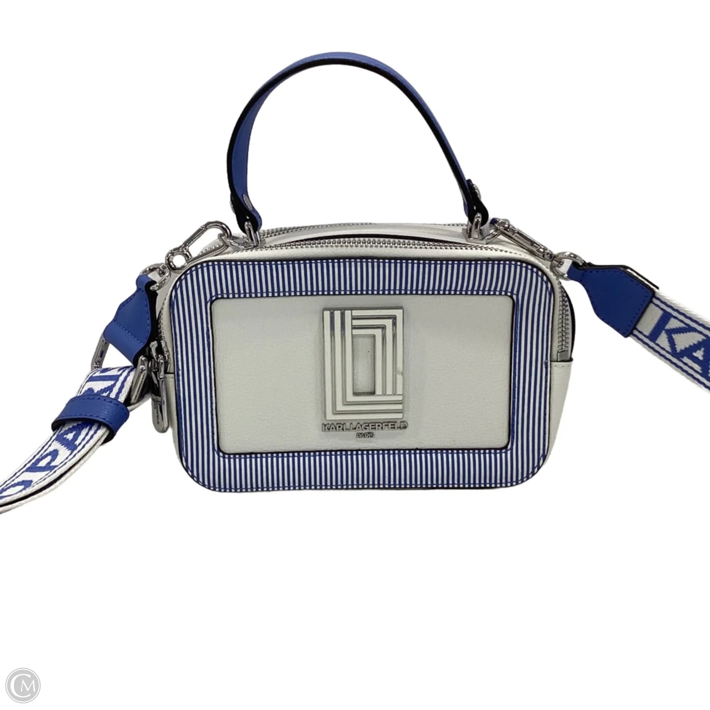 Crossbody Designer By Karl Lagerfeld, Size: Small