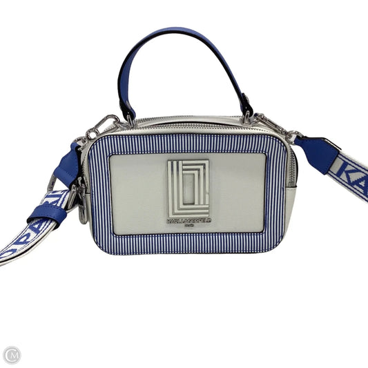 Crossbody Designer By Karl Lagerfeld, Size: Small
