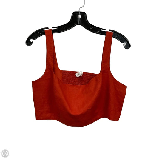 Tank Top By Loft In Orange, Size: M