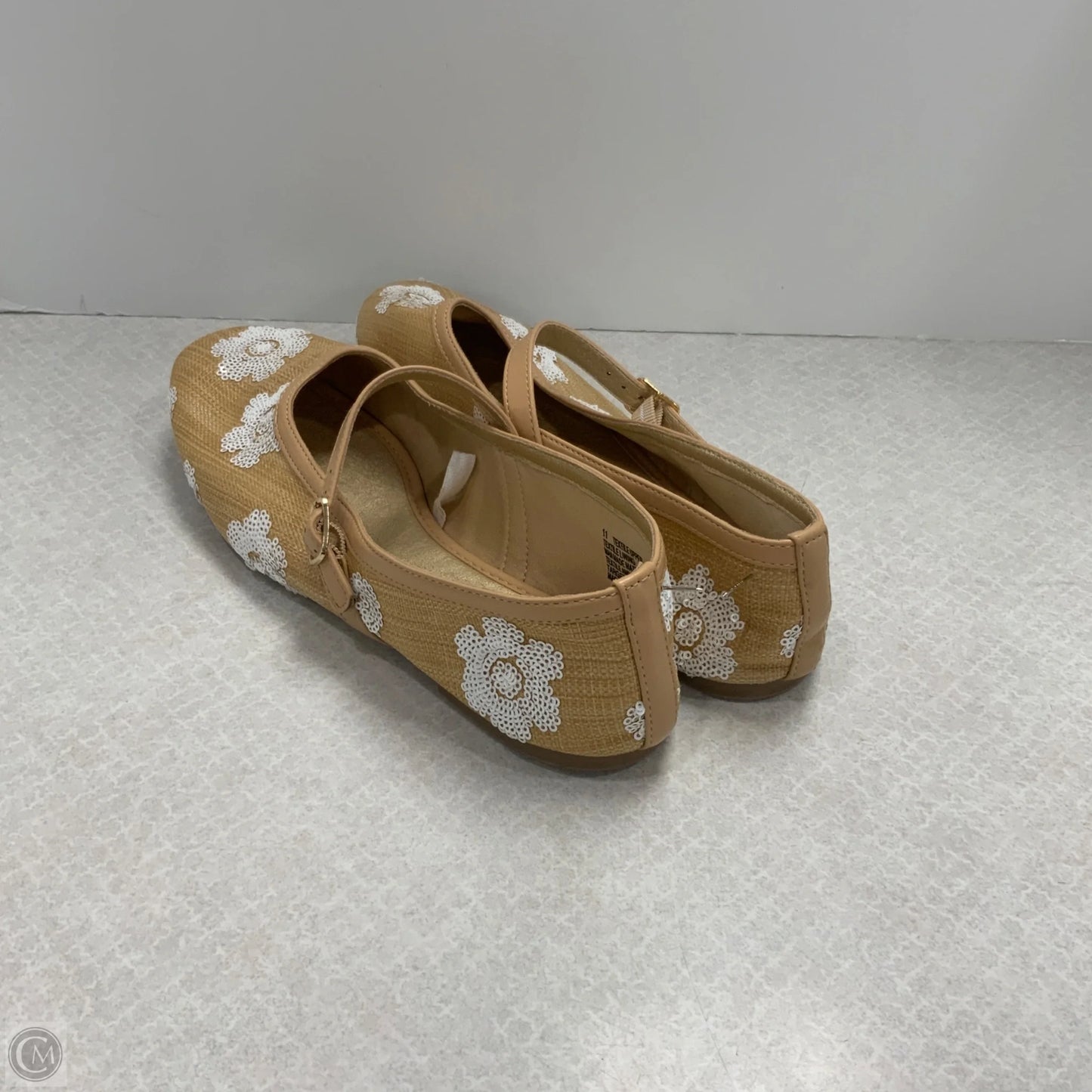 Shoes Flats By A New Day In Tan, Size: 11