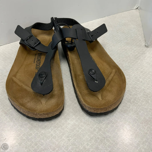 Sandals Flats By Birkenstock In Black, Size: 13 women’s 11 men
