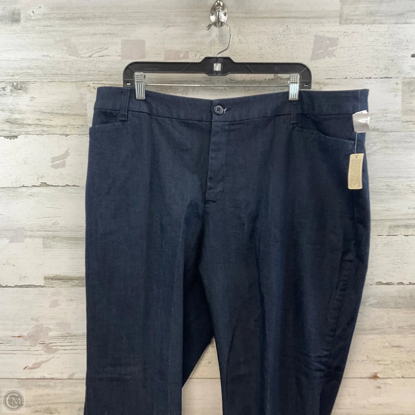 Jeans Straight By St Johns Bay In Blue Denim, Size: 22