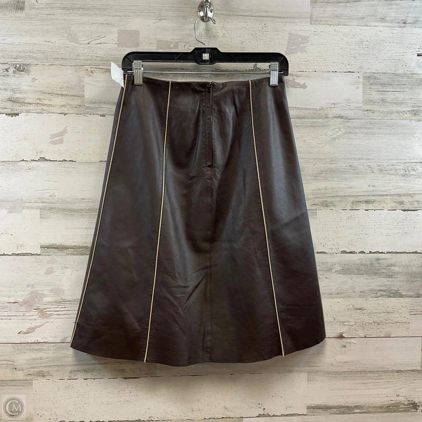 Skirt Mini & Short By Shin Choi In Brown, Size: 4