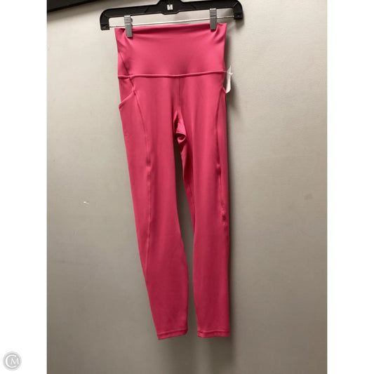 Athletic Leggings By Lululemon In Pink, Size: S