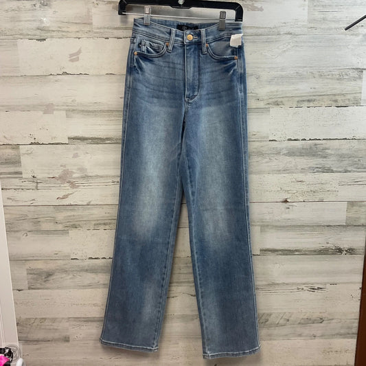 Jeans Straight By Judy Blue In Blue Denim, Size: 0