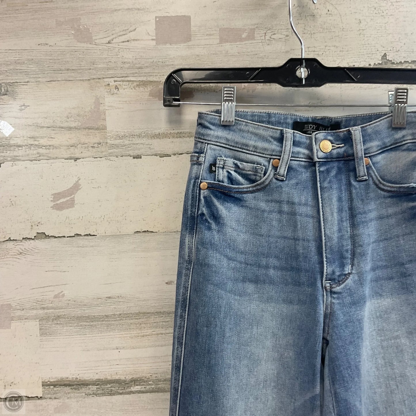 Jeans Straight By Judy Blue In Blue Denim, Size: 0