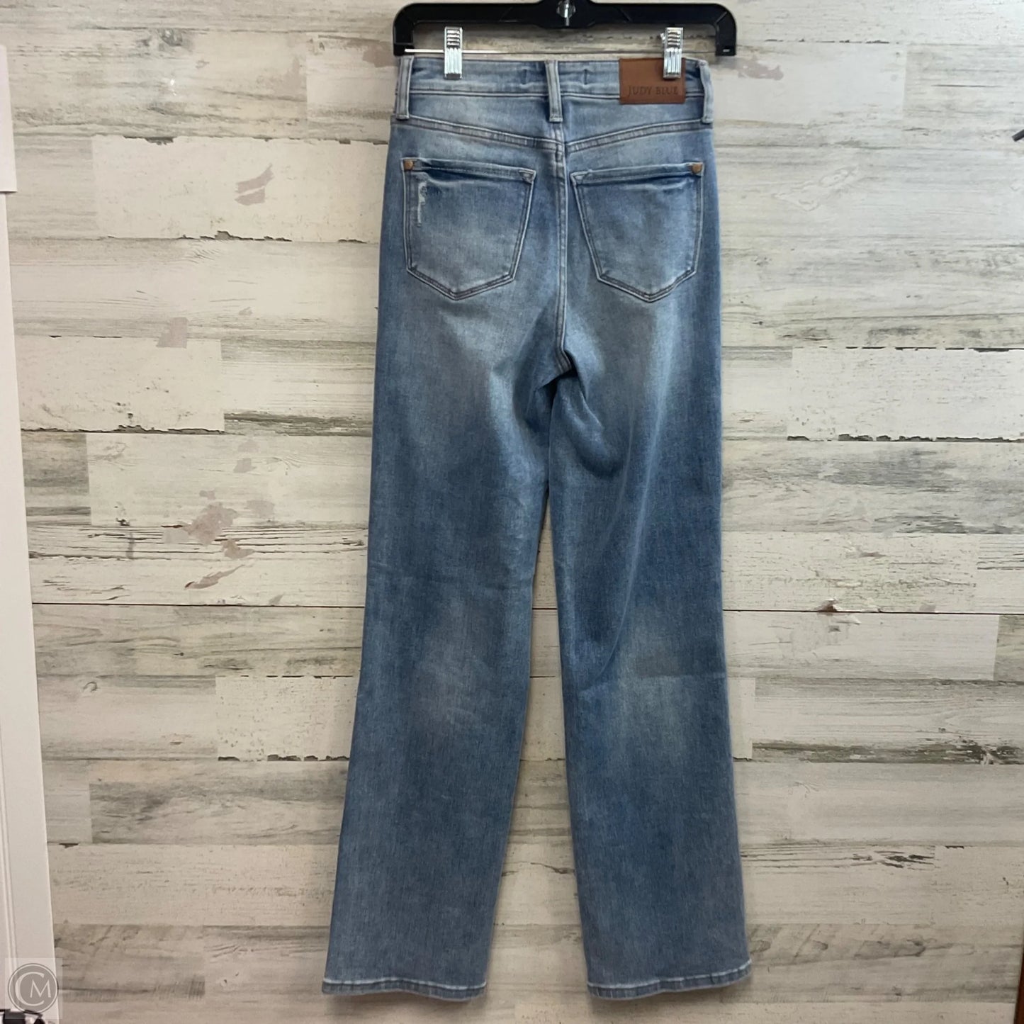 Jeans Straight By Judy Blue In Blue Denim, Size: 0