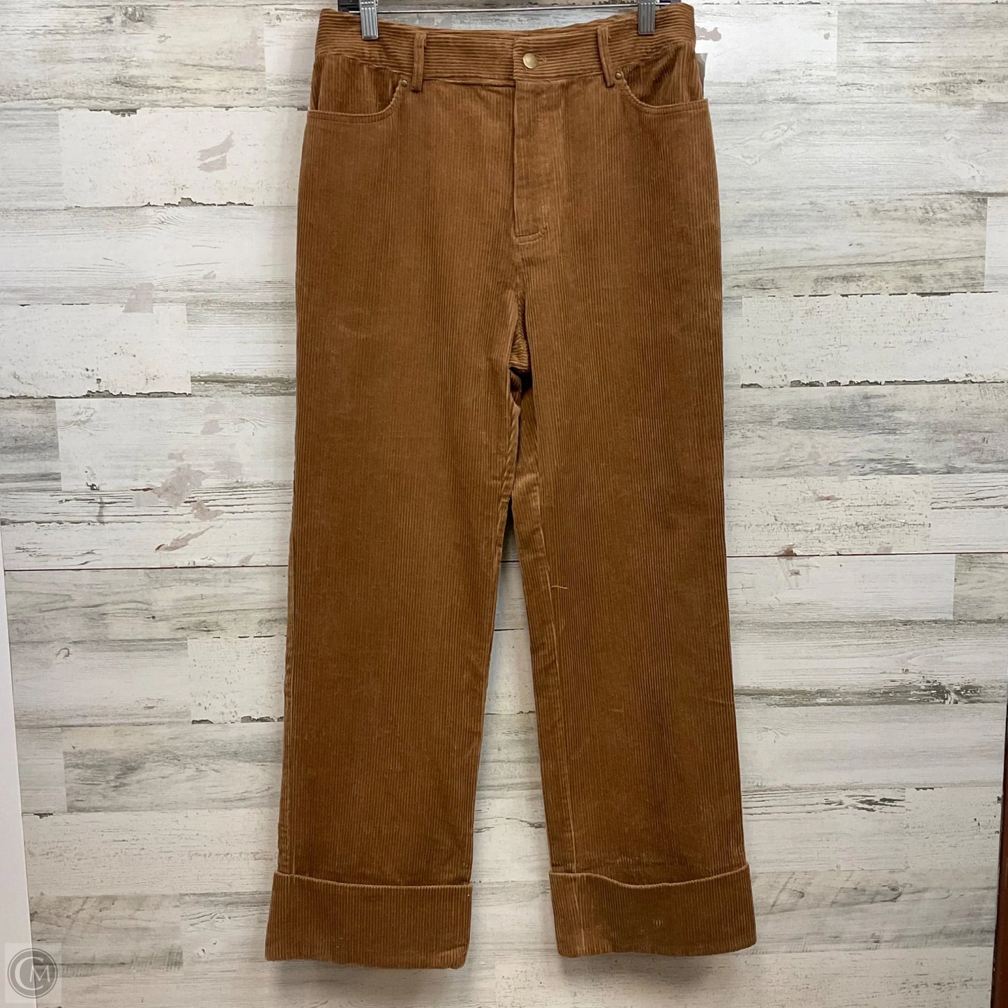 Pants Corduroy By Aligne In Brown, Size: 8